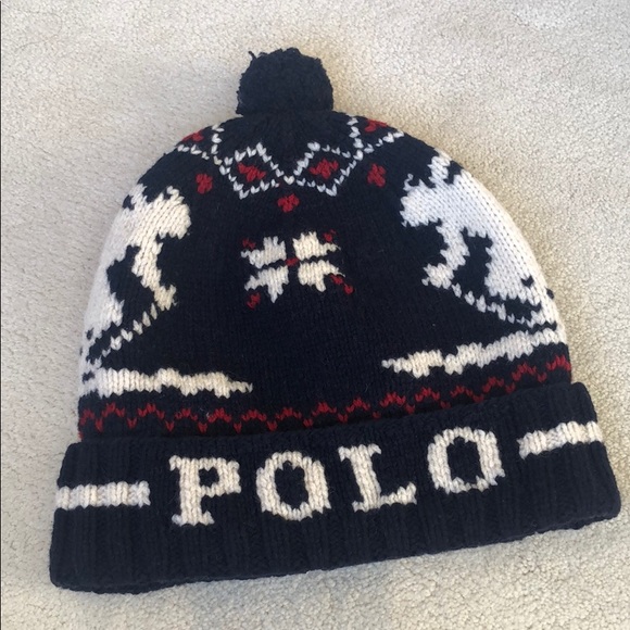 50% OFF UNISEX ONE SIZE Ralph Lauren winter hat - Picture 4 of 5